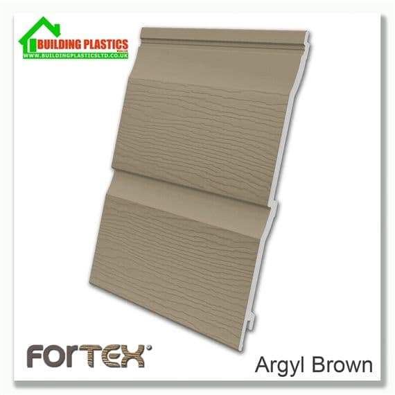 Fortex 333mm Double Shiplap 5m | Argyl | Building Plastics