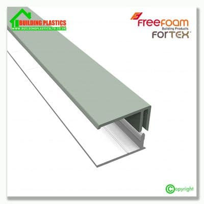 Fortex Two Part Edge Trim 3m | Sage Green