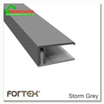 Fortex Two Part Edge Trim 3m | Storm Grey