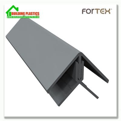 Fortex Two Part External Corner 3m | Storm Grey