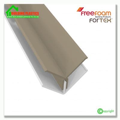 Fortex Two Part Internal Corner 3m | Argyl Brown