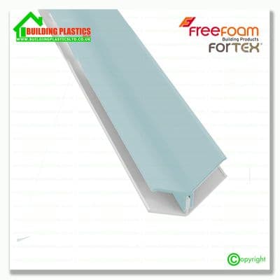 Fortex Two Part Internal Corner 3m | Pale Blue