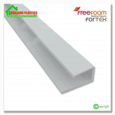 Fortex Universal Edge Trim 3m | Cement Grey