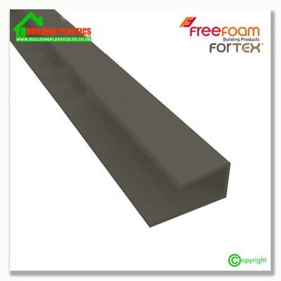 Fortex Universal Edge Trim 3m | Quartz Grey