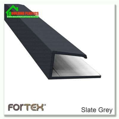 Fortex Universal Edge Trim 3m | Slate Grey