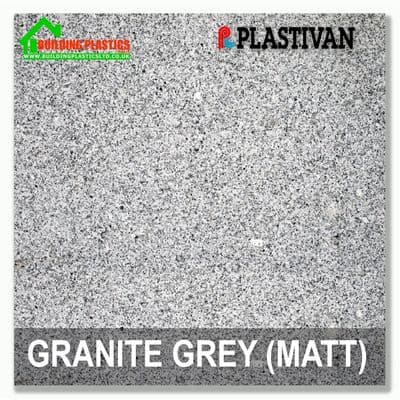 Granite Grey (Matt) Wide Wall Panel 1m x 2.4m | Plastivan