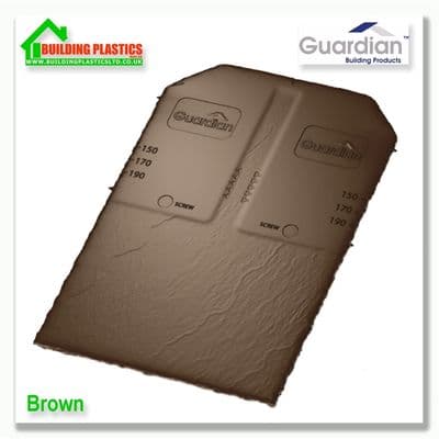 Guardian - Synthetic Slate Tile - Brown