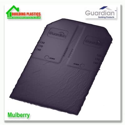 Guardian - Synthetic Slate Tile - Mulberry