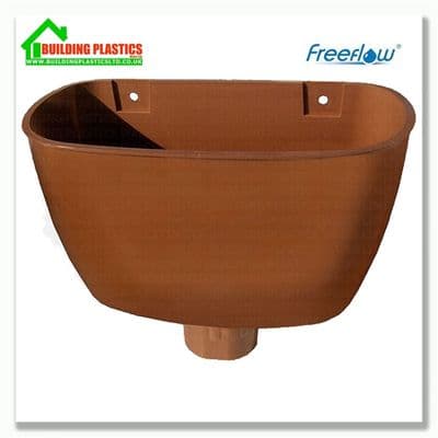 Hopper Box 68mm Rd & 65mm Square Pipe Caramel | Freeflow