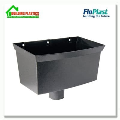 Hopper Box fits 65mm SQ/RD Fitting Cast Iron Effect