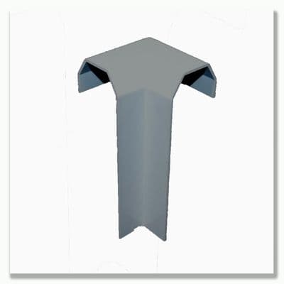 Kerb Trim Internal Corner Anthracite Grey| SureEdge