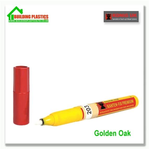 Konig scratch repair pen | Golden Oak | Building Plastics Tele 01495 781 167 | 01495 221 630 | 01633 893 333