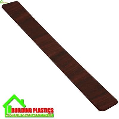 Large Double Edge Endcap 315mm Rosewood