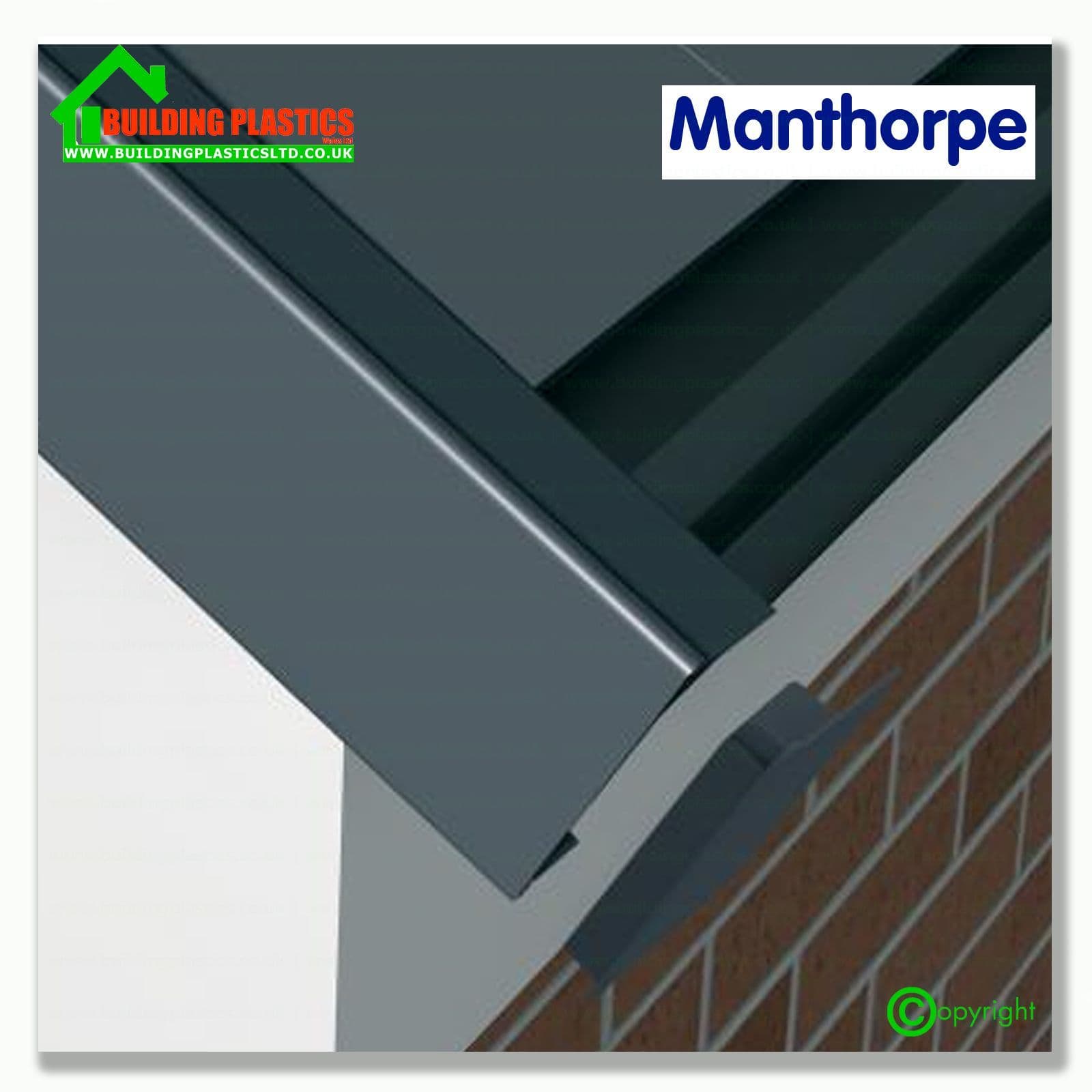 Manthorpe Linear Dry Verge Eaves End Cap Terracotta Building