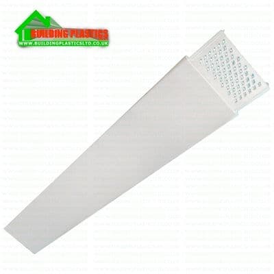 Manthorpe Linear SmartVerge PVCu Right Hand | White