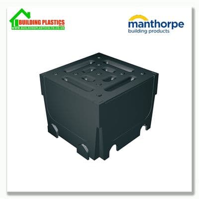 Manthorpe SmartDrain 4 Way Junction Black
