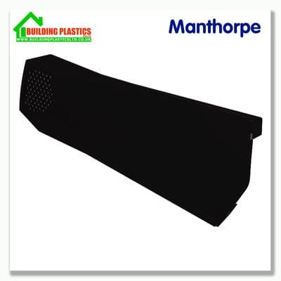 Manthorpe SmartVerge Polypropylene Dry Verge | Black