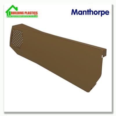 Manthorpe SmartVerge Polypropylene Dry Verge | Brown