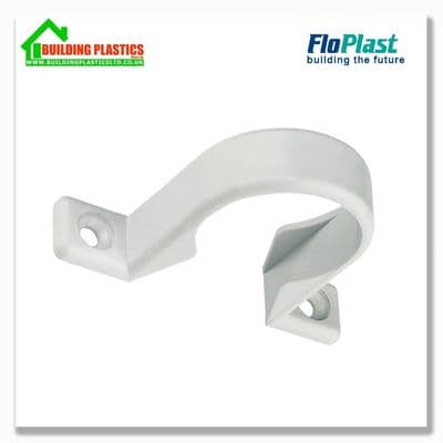 Pipe Clip 40mm Waste Pipe White
