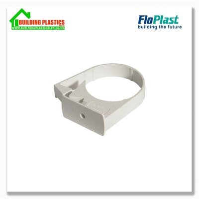 Pipe Clip 50mm Minflo Round Pipe White