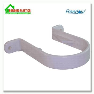 Pipe Clip 68mm Round Pipe White