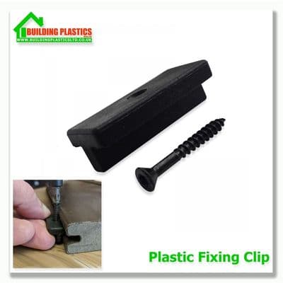 Plastic WPC Decking Fixing Clip