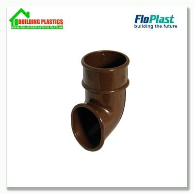 Shoe 50mm Minflo Round Pipe Brown