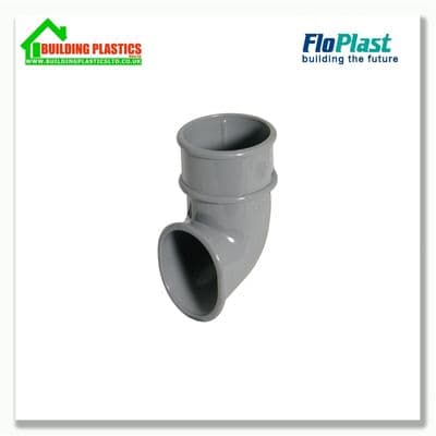 Shoe 50mm Minflo Round Pipe Grey