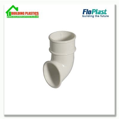 Shoe 50mm Minflo Round Pipe White