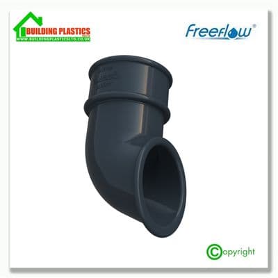 Shoe 68mm Round Pipe Anthracite Grey