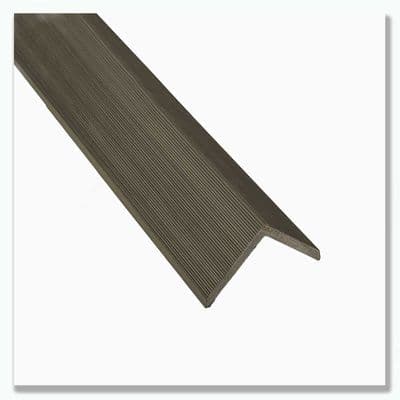 Slatted SG Antique Composite Corner L Trim 3.6m  55mm x 55mm Cladding Corner Trim