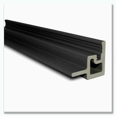 Slatted SG Charcoal Composite Internal Trim 2.5m  Decorative Cladding Edge Trim
