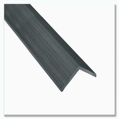 Slatted SG Dark Grey Composite Corner L Trim 3.6m  55mm x 55mm Cladding Corner Trim