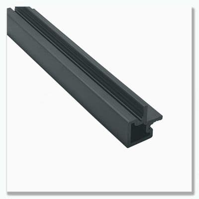 Slatted SG Dark Grey Composite External Trim 2.5m  Cladding Edge & Corner Finishing Trim