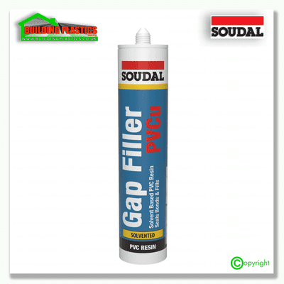 Soudal PVCu Gap Filler 300ml Cartridge