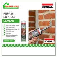 Soudal Repair Express Cement Beige 290ml Cartridge | Building Plastics Tele 0333 050 0585