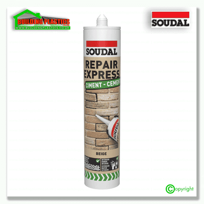 Soudal Repair Express Cement Beige 290ml Cartridge