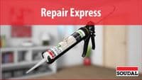 Soudal Repair Express Cement Grey 290ml Cartridge | Building Plastics Tele 0333 050 0585