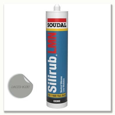 Soudal Silirub LMN 300ml | Agate Grey RAL7038