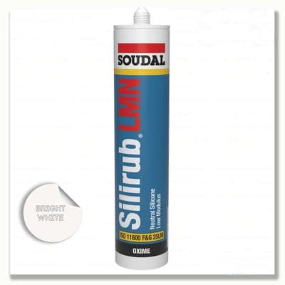 Soudal Silirub LMN 300ml | Bright White