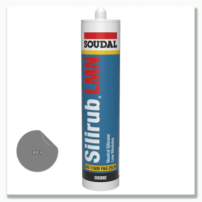 Soudal Silirub LMN 300ml | Grey
