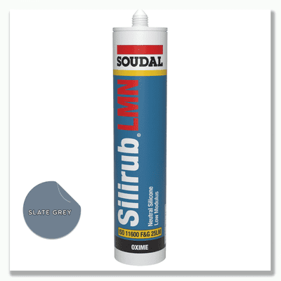 Soudal Silirub LMN 300ml | Slate Grey 7015