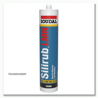 Soudal Silirub LMN 300ml | Transparent