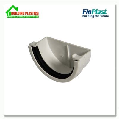 Stopend External 76mm Floplast MiniFlo White