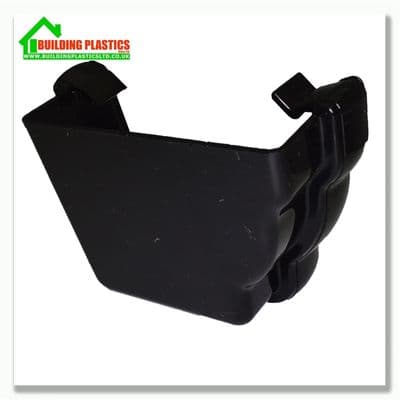 Stopend External Left Hand Niagara Ogee Black