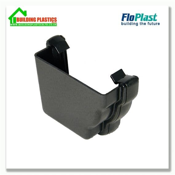 Stopend External Left Hand Niagara Ogee Cast iron Effect | Building Plastics Tele 0333 050 0585