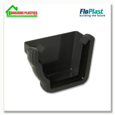 Stopend External Left Hand Niagara Ogee Grey