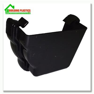 Stopend External Right Hand Niagara Ogee Black