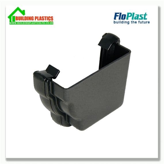 Stopend External Right Hand Niagara Ogee Cast iron Effect | Building Plastics Tele 0333 050 0585