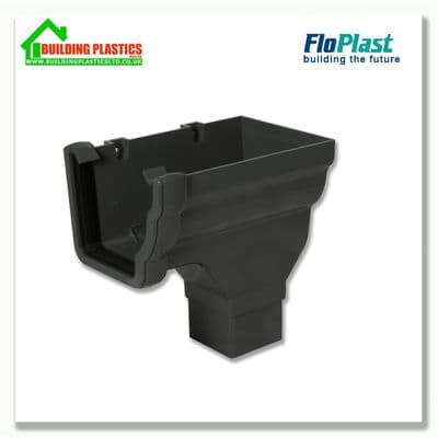 Stopend Outlet Right hand Niagara Ogee Grey